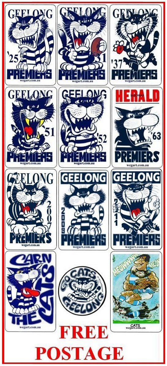 Geelong Fridge Magnet Promo Pack FREE POSTAGE